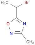1,2,4-Oxadiazole, 5-(1-bromoethyl)-3-methyl-