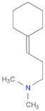 1-Propanamine, 3-cyclohexylidene-N,N-dimethyl-