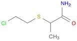 2-[(2-chloroethyl)sulfanyl]-n-methylacetamide