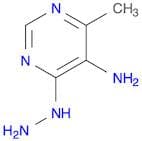 4-Hydrazinyl-6-methylpyrimidin-5-amine