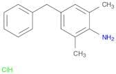 Benzenamine, 2,6-dimethyl-4-(phenylmethyl)-, hydrochloride
