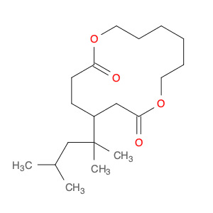 1,8-Dioxacyclotetradecane-2,7-dione, 4-(1,1,3-trimethylbutyl)-