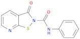 Isothiazolo[5,4-b]pyridine-2(3H)-carboxamide, 3-oxo-N-phenyl-