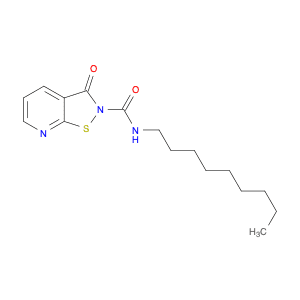 Isothiazolo[5,4-b]pyridine-2(3H)-carboxamide, N-nonyl-3-oxo-