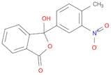 1(3H)-Isobenzofuranone, 3-hydroxy-3-(4-methyl-3-nitrophenyl)-