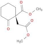Cyclohexaneacetic acid, 1-(methoxycarbonyl)-2-oxo-, methyl ester, (R)-