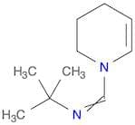 Pyridine, 1-[[(1,1-dimethylethyl)imino]methyl]-1,2,3,4-tetrahydro-