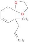 1,4-Dioxaspiro[4.5]dec-7-ene, 6-methyl-6-(2-propenyl)-