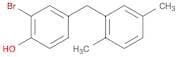 Phenol, 2-bromo-4-[(2,5-dimethylphenyl)methyl]-