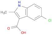 5-Chloro-2-methyl-1H-indole-3-carboxylic acid