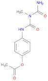 Imidodicarbonic diamide, N-[4-(acetyloxy)phenyl]-N'-methyl-