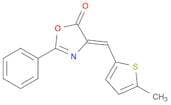 5(4H)-Oxazolone, 4-[(5-methyl-2-thienyl)methylene]-2-phenyl-, (Z)-