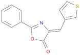 5(4H)-Oxazolone, 2-phenyl-4-(3-thienylmethylene)-, (Z)-
