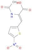 2-Propenoic acid, 2-(acetylamino)-3-(5-nitro-2-thienyl)-, (Z)-