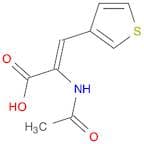 2-Propenoic acid, 2-(acetylamino)-3-(3-thienyl)-, (Z)-