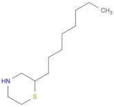 Thiomorpholine, 2-octyl-