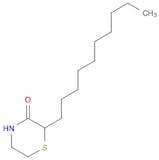 3-Thiomorpholinone, 2-decyl-