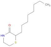3-Thiomorpholinone, 2-octyl-