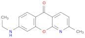 5H-[1]Benzopyrano[2,3-b]pyridin-5-one, 8-(ethylamino)-2-methyl-