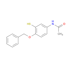Acetamide,N-[3-mercapto-4-(phenylmethoxy)phenyl]-