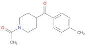 1-(4-(4-Methylbenzoyl)piperidin-1-yl)ethanone