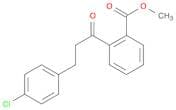 Benzoic acid, 2-[3-(4-chlorophenyl)-1-oxopropyl]-, methyl ester