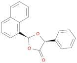 1,3-DIOXOLAN-4-ONE, 2-(1-NAPHTHALENYL)-5-PHENYL-, (2S,5S)-