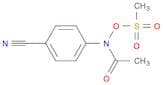 Acetamide, N-(4-cyanophenyl)-N-[(methylsulfonyl)oxy]-