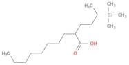 Decanoic acid, 2-[3-(trimethylsilyl)butyl]-