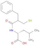 D-Leucine, N-[2-(mercaptomethyl)-1-oxo-3-phenylpropyl]-, (R)-