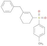 Benzene, 1-methyl-4-[[3-(phenylmethyl)-2-cyclohexen-1-yl]sulfonyl]-
