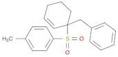Benzene, 1-methyl-4-[[1-(phenylmethyl)-2-cyclohexen-1-yl]sulfonyl]-
