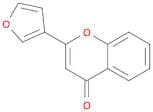 4H-1-Benzopyran-4-one, 2-(3-furanyl)-