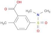 5-(N,N-Dimethylsulfamoyl)-2-methylbenzoic acid