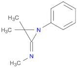 Methanamine, N-(3,3-dimethyl-1-phenylaziridinylidene)-, (E)-