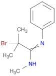 Propanimidamide, 2-bromo-N,2-dimethyl-N'-phenyl-