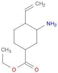Cyclohexanecarboxylic acid, 3-amino-4-ethenyl-, ethyl ester