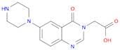 (4-OXO-6-PIPERAZIN-1-YL-4H-QUINAZOLIN-3-YL)-ACETIC ACID