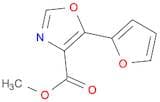 4-Oxazolecarboxylic acid, 5-(2-furanyl)-, methyl ester