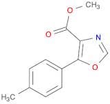 4-Oxazolecarboxylic acid, 5-(4-methylphenyl)-, methyl ester