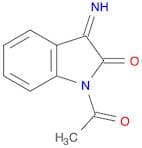 2H-Indol-2-one, 1-acetyl-1,3-dihydro-3-imino-