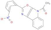 4H-Oxazolo[5,4-b]indole, 4-acetyl-2-(3-nitrophenyl)-