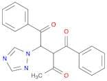 1,4-Pentanedione, 3-benzoyl-1-phenyl-2-(1H-1,2,4-triazol-1-yl)-