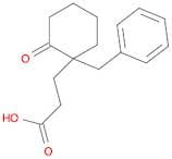 Cyclohexanepropanoicacid, 2-oxo-1-(phenylmethyl)-