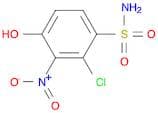 Benzenesulfonamide, 2-chloro-4-hydroxy-3-nitro-