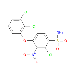 Benzenesulfonamide, 2-chloro-4-(2,3-dichlorophenoxy)-3-nitro-