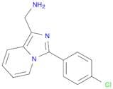 (3-(4-Chlorophenyl)imidazo[1,5-a]pyridin-1-yl)methanamine