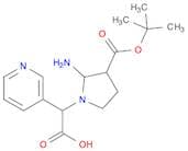 3-Pyridineacetic acid, a-[3-[[(1,1-dimethylethoxy)carbonyl]amino]-1-pyrrolidinyl]-
