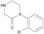 1-(2-Bromophenyl)piperazin-2-one hydrochloride