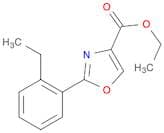 Ethyl 2-(2-ethylphenyl)oxazole-4-carboxylate